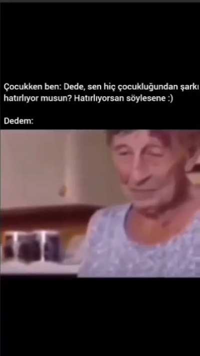 Dede yapma dedeeee