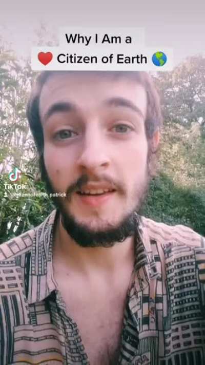 Anyone else consider themselves a Citizen of Earth? 😊 This is my first TikTok and its cringe af but its from the heart - Cosmocracy or Extinction 🌎💓🔘