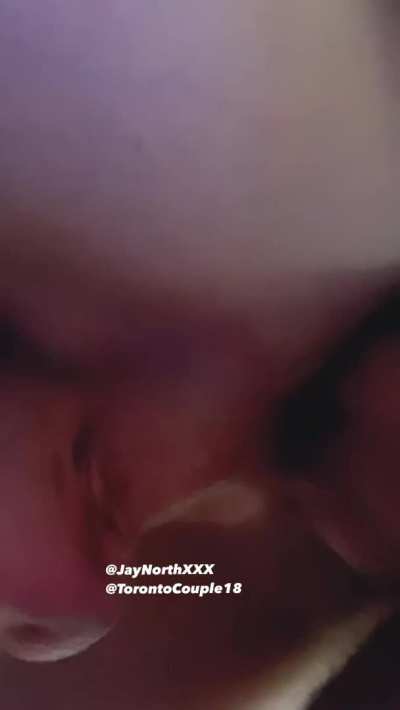 Letting my boyfriends buddy nut in me