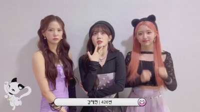 [230423] Yujin, Chaehyun &amp;amp; Yeseo Twitter update: SCRATCH CARD Kennyangi Lottery EVENT [LOVESTRUCK!]