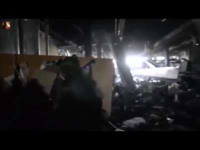 Something a bit different: Last Stand of the Cyborgs at Donetsk Airport. "They withstood the attacks, concrete didn't."