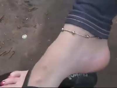 Tanya's Feet in the Street (Retired)