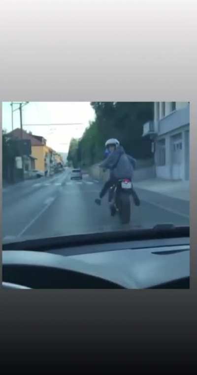 Who rides like this