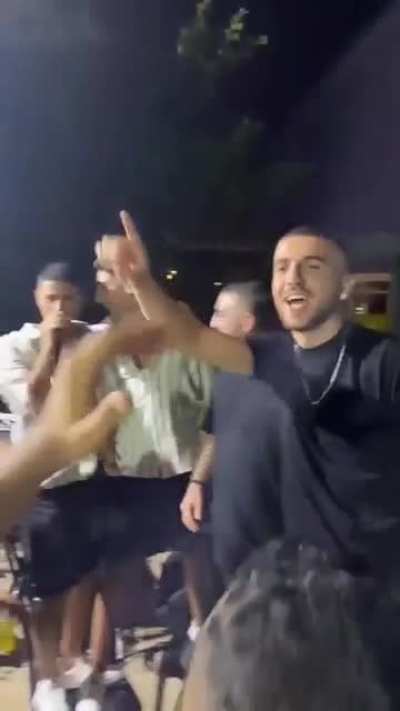 Don't sing and drink