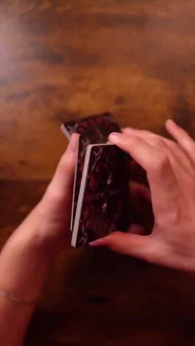 Demon playing cards 