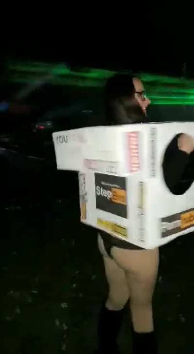 Girlfriend Got First At Costume Contest