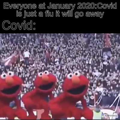 We still have morons saying that it's just a flu