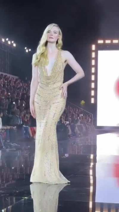 On the runway at L&rsquo;Oreal Paris&rsquo; Fashion Week show 10/1/2023