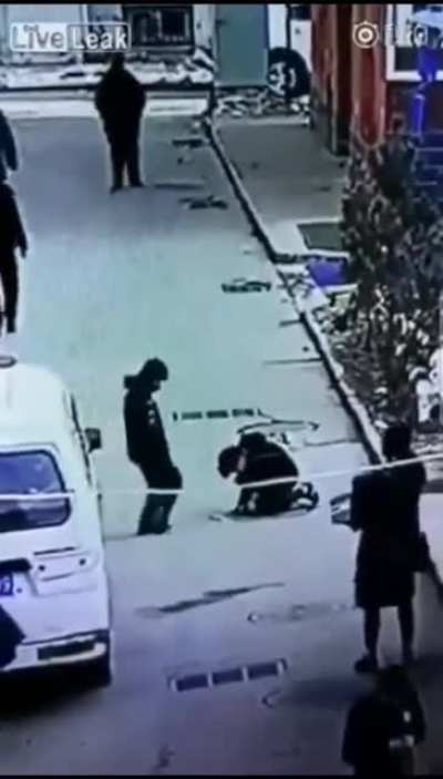 kid+firecrackers+manhole=?