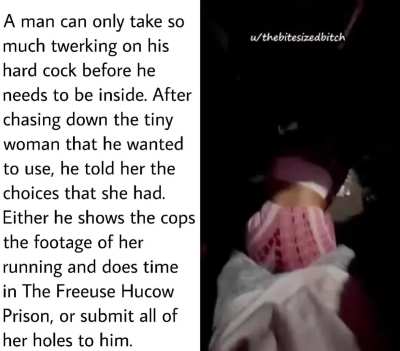 If you're going to twerk on a guy in The Freeuse World, you should expect to get fucked.