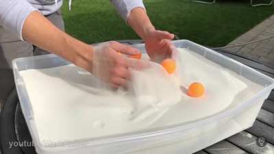 sand acts like a liquid when applying air in the right places