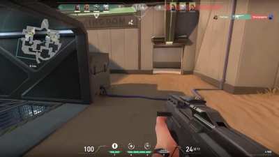 I got a little spooked while my dad was watching me play