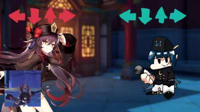 What the rap battle between Hu Tao and Xinqiu actually looked like