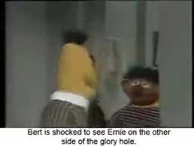 Show me your best bert and ernie cursed memes