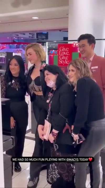Peyton at Macy&rsquo;s