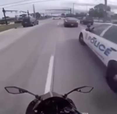 Jerk got crashed