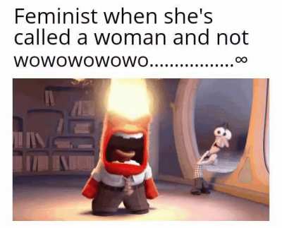 Sticks and stones may break my bones but there will always be something to offend a feminist