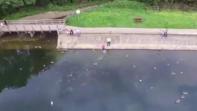 what if drone's battery runs out?