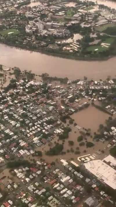 2022 Brisbane, Australia floods, just over a decade after the 