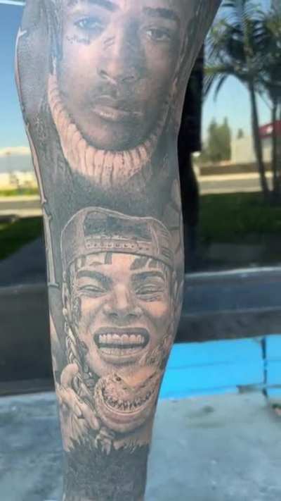 Almost done with my leg sleeve now I jus need to add Bruce. What y&rsquo;all think??