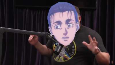 Eren explaining himself in paths like