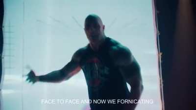 The rock rap but gay