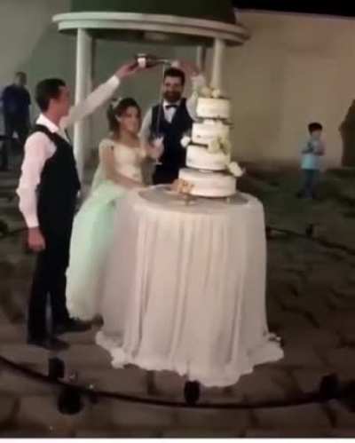 A wedding to remember all his life
