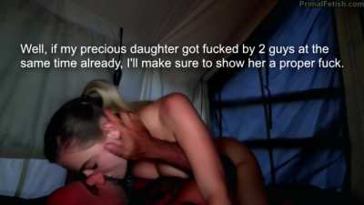Camping with hot daughter