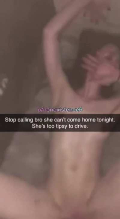 She&acirc;s too tipsy to drive home..