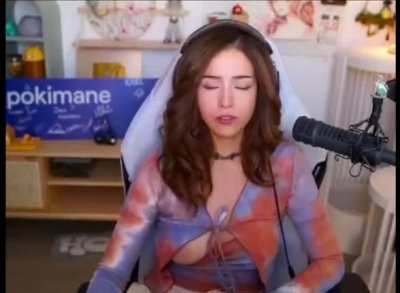 Pokimane nip slip