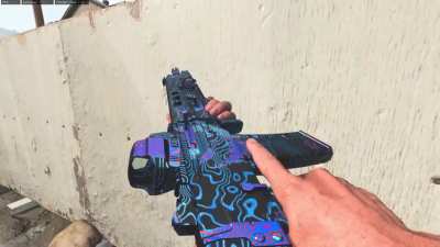 Blueprint Pumpkin Punisher with gold, platinum, damascus, and "obsidian"!
