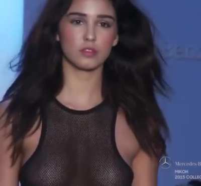 See- thru dress