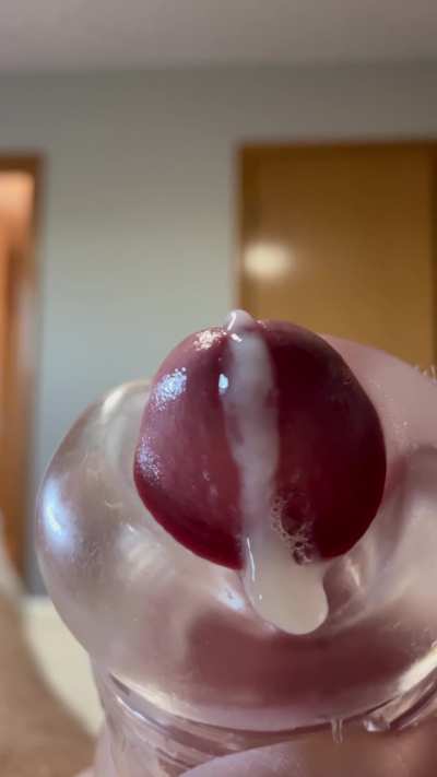 Thick, sticky mess