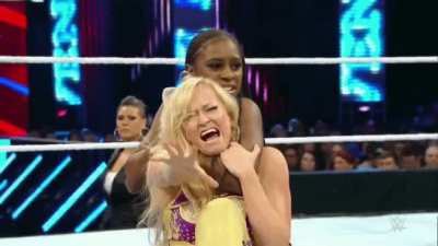 Naomi subduing Summer Rae #1