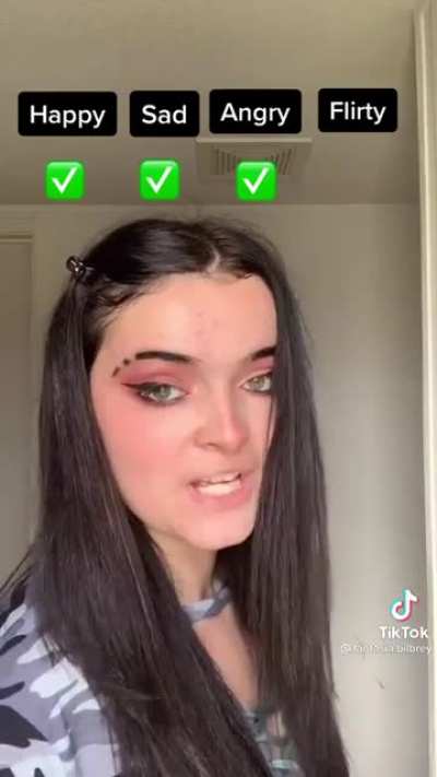 Wow she did all of them right