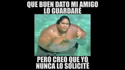 Magnífico dato