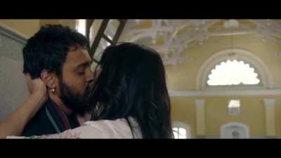 Kissing Imran Khan