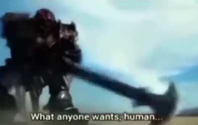 I'm megatron 