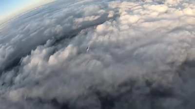 plane goes crazy
