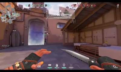Raze grenade - The first time I threw the grenade there