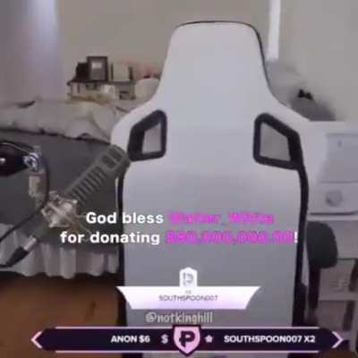 Walter simping for Pokimane? 😱😱😳😳