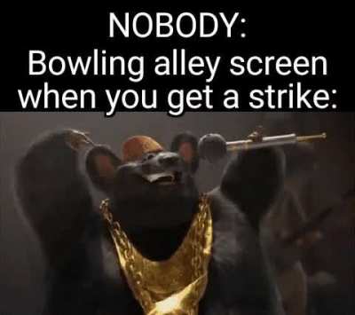 Not a soul. But hey I got a strike tho