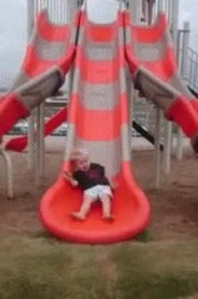 The day you decide you don&rsquo;t like slides after all.