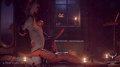 Lara Croft's Halloween (Wildeer studio) [Tomb Raider]