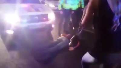 To assault a cop