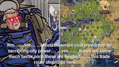 If The Primarchs played Civilization.