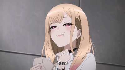 Marin eating