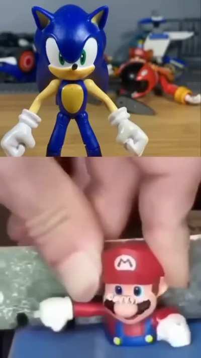tails's uuh... tails got ripped off. (credits to SonicDavid on YouTube