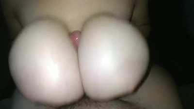 Tits wrapped around it tight