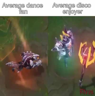 Average dance fan VS Average disco enjoyer